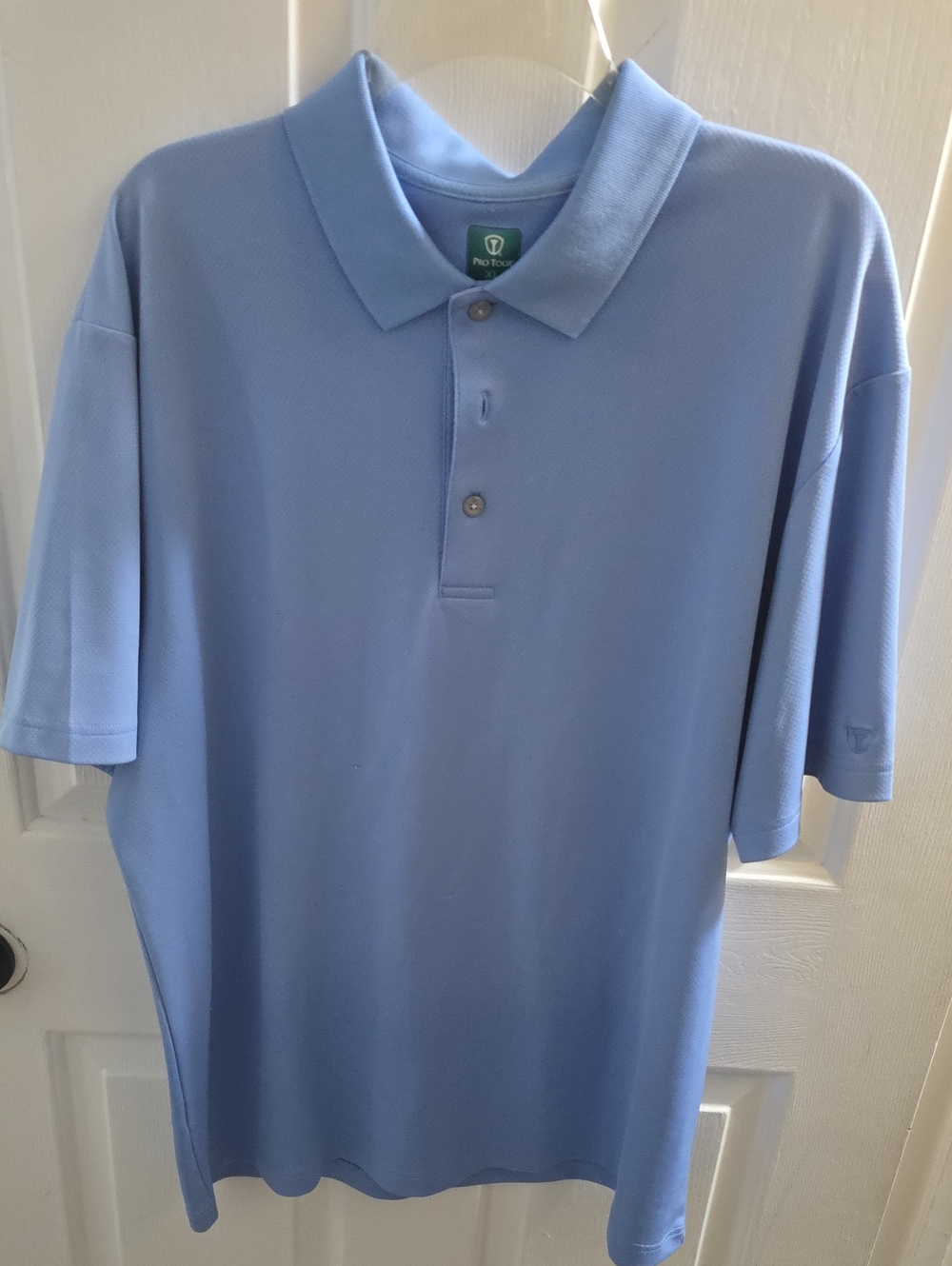 Men's Sky Blue Performance Polo